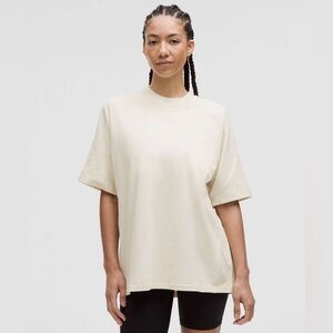 Lululemon Cotton Jersey Oversized Short Sleeve XS